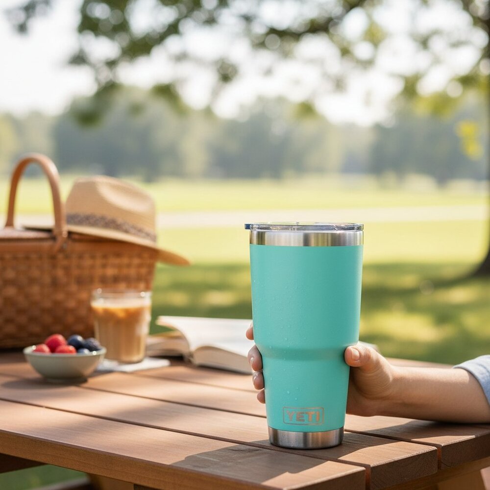 YETI 30 oz Rambler Water Bottle - Picture 1 of 7
